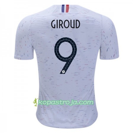 Billiga Fotbollströjor Frankrike Giroud 9 VM 2018 Borta tröja